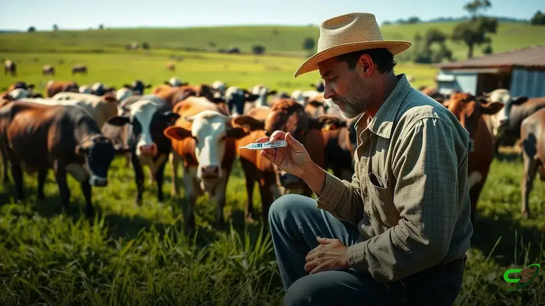 Cuidados ao aplicar o vermifugo no rebanho
