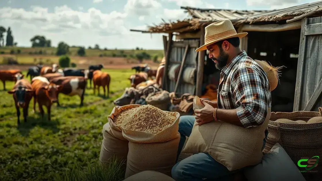 Cuidados ao usar farelo de trigo na alimentação animal