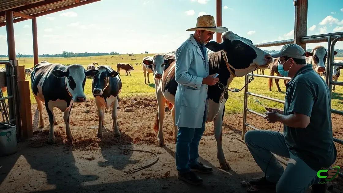 Cuidados essenciais na saúde do rebanho