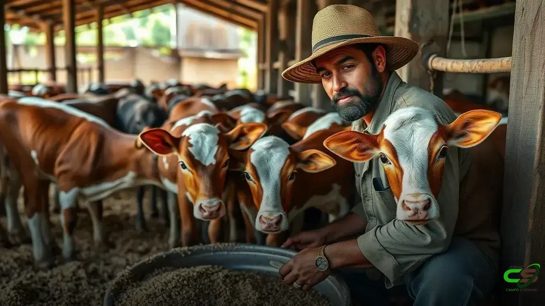 Cuidados na criação e alimentação do bezerro