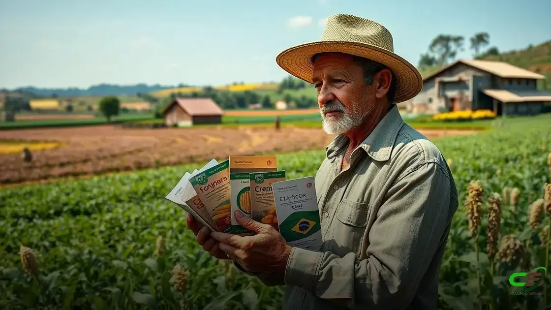 Cuidados na escolha das culturas mais rentáveis