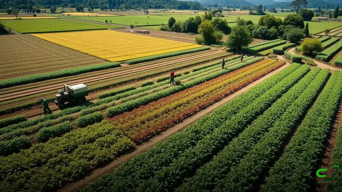 Cuidados na rotação de culturas Cuidados na rotação de culturas