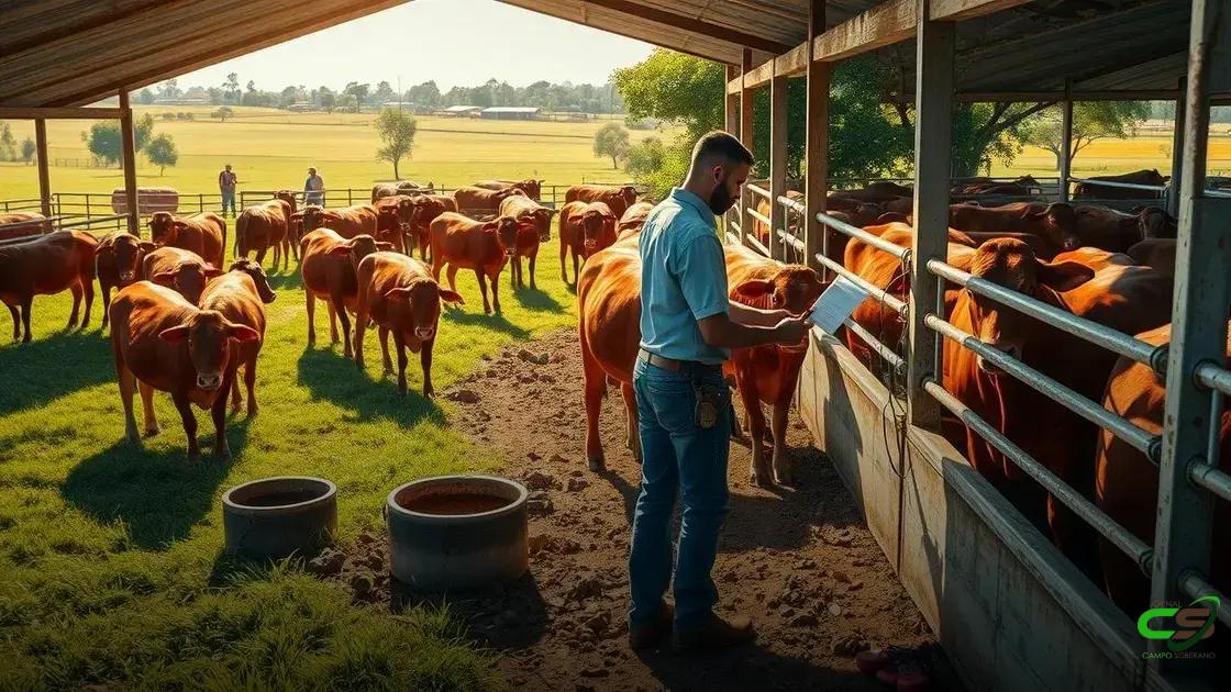 cuidados no manejo sanitário para evitar doenças