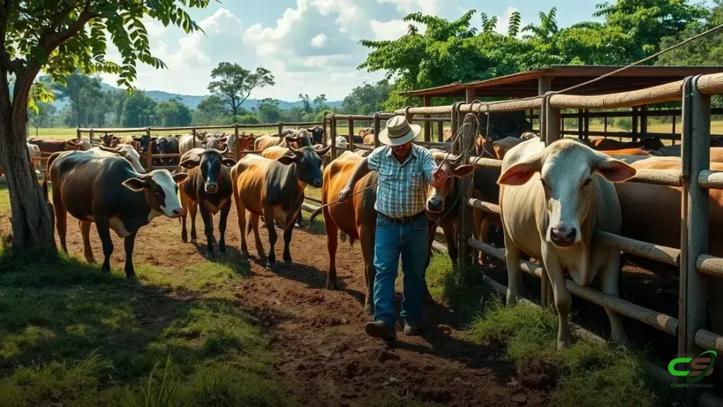 Curral de gado: dicas essenciais para melhorar sua condução e produtividade no campo