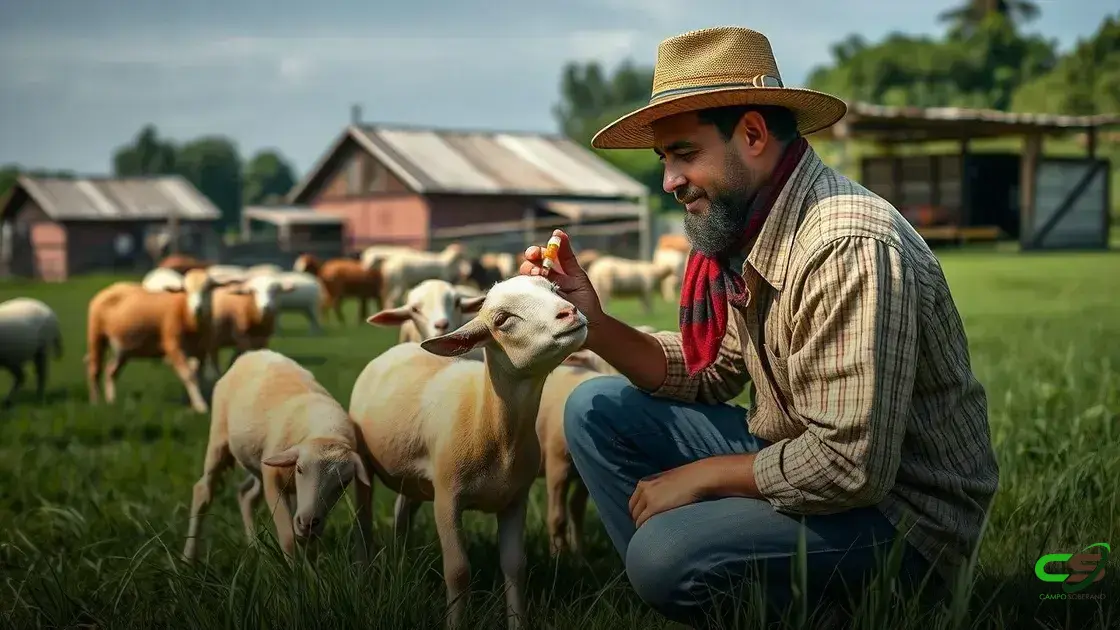 Diarreia em ovelhas ou cabras? Veja como fazer receita caseira e aliviar seu rebanho agora