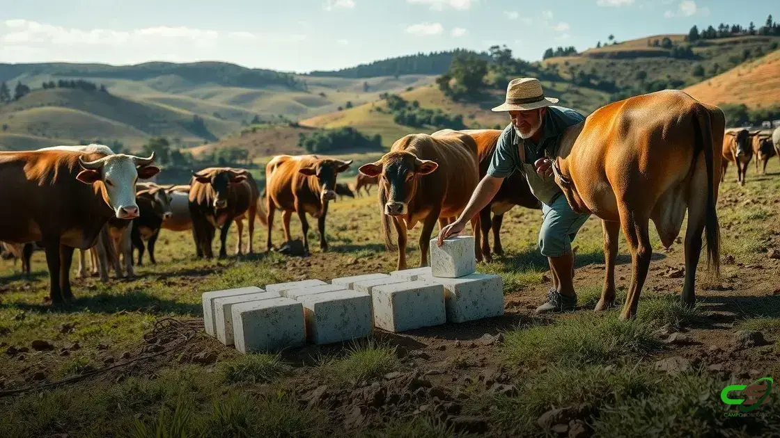 Dicas de manejo de sal na fazenda