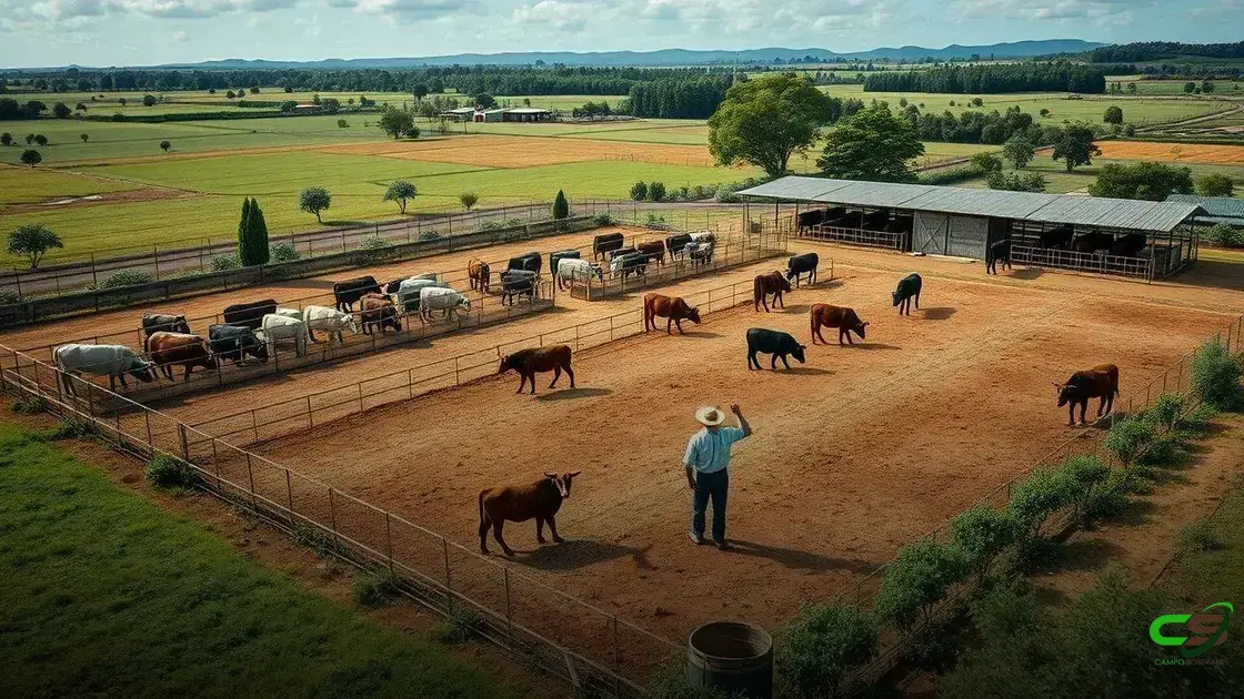 Dicas de planejamento para otimizar o espaço do curral