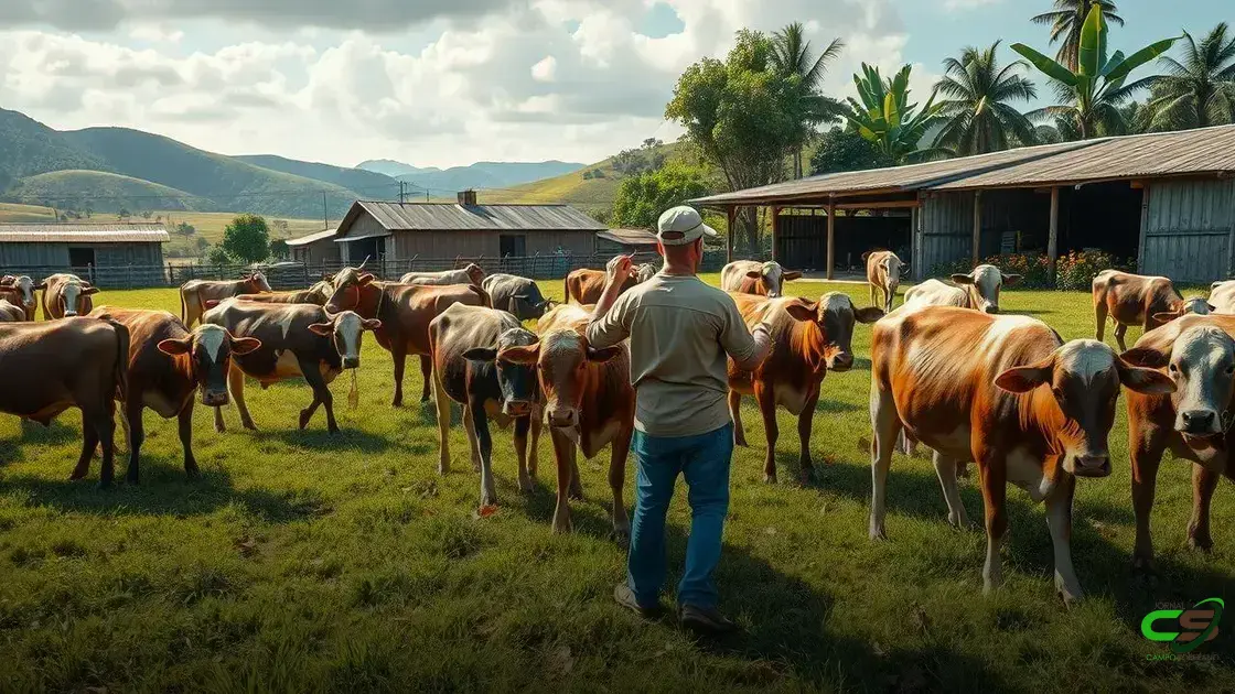 Dicas para manter a saúde e produtividade do seu rebanho
