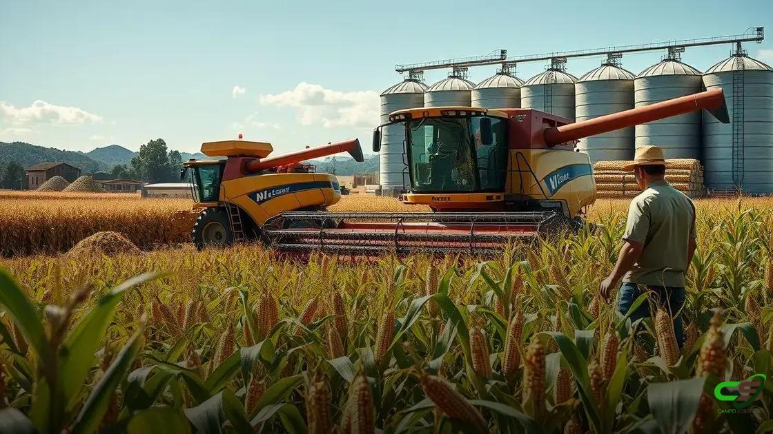 Dicas para planejar a colheita e armazenagem do milho Dicas para planejar a colheita e armazenagem do milho