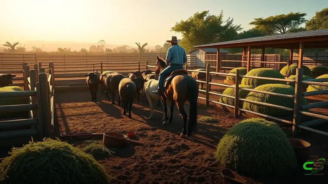 Dicas para usar o cavaleiro das américas em confinamento e silagem Dicas para usar o cavaleiro das américas em confinamento e silagem