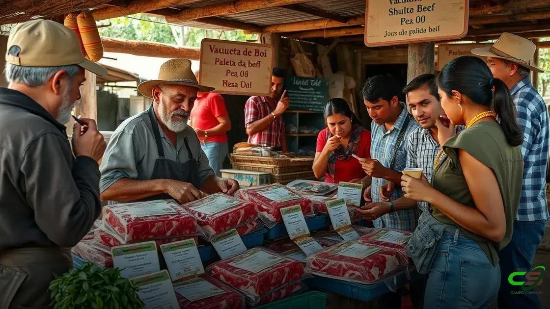 Dicas para vender e agregar valor à paleta de boi no mercado local Dicas para vender e agregar valor à paleta de boi no mercado local