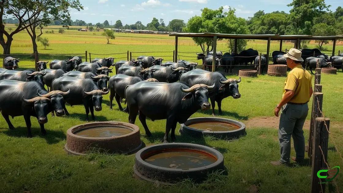 dicas práticas para o manejo do bufalo na fazenda