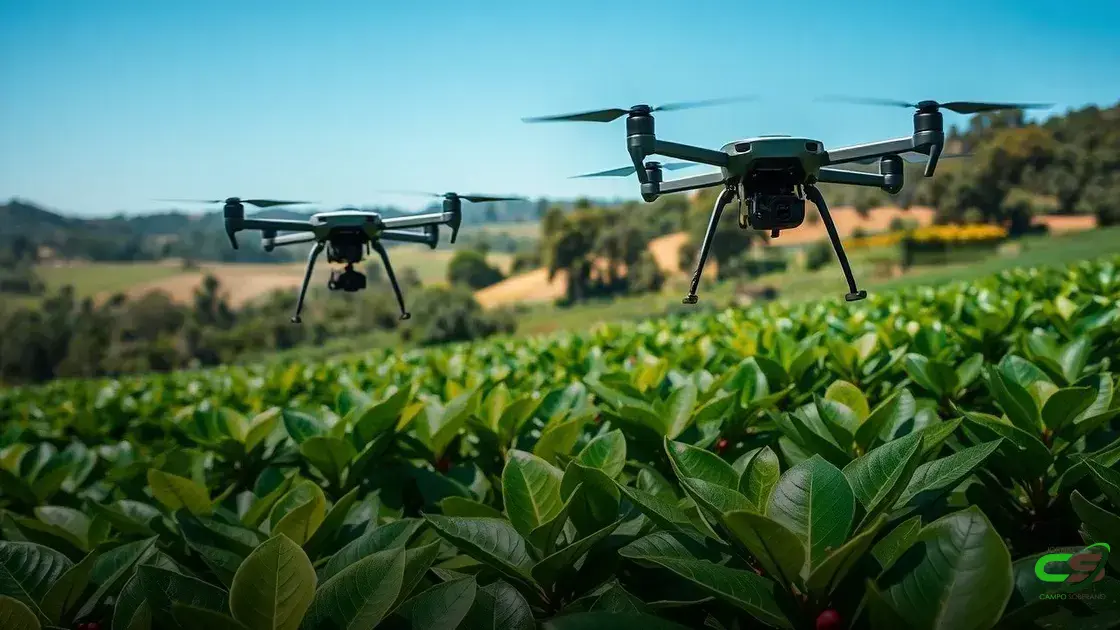 Drones agrícolas revolucionam o campo: economia, produtividade e sustentabilidade