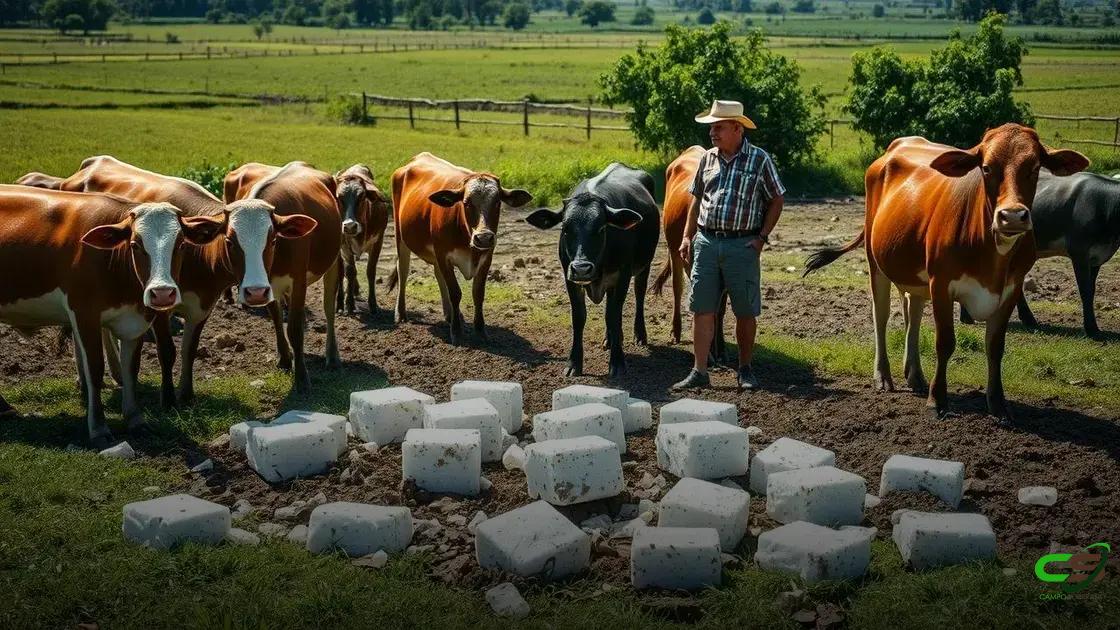 Erros comuns no uso do sal que prejudicam o gado Erros comuns no uso do sal que prejudicam o gado