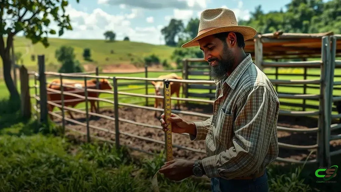 Etapas para fazer as medições corretas
