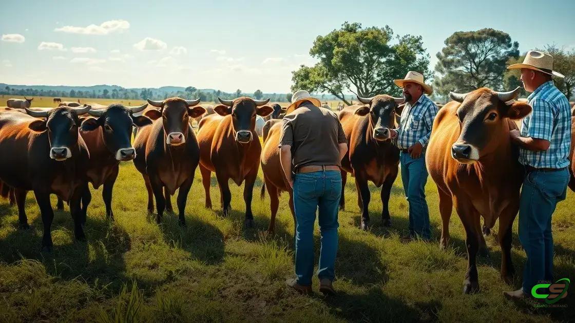 experiências reais de produtores que investiram em raça de touros
