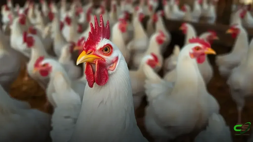 Exportação de carne de frango permanece estável após confirmação de gripe aviária