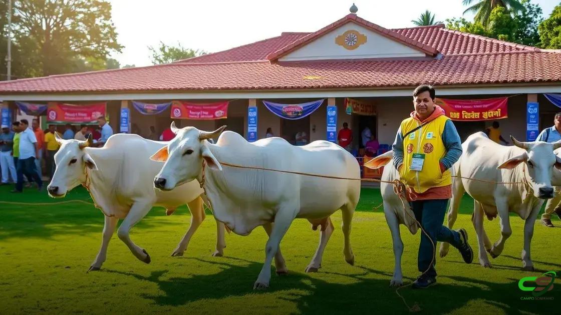 ExpoZebu 2025: agenda cheia com julgamentos de gir leiteiro, nelore e girolando