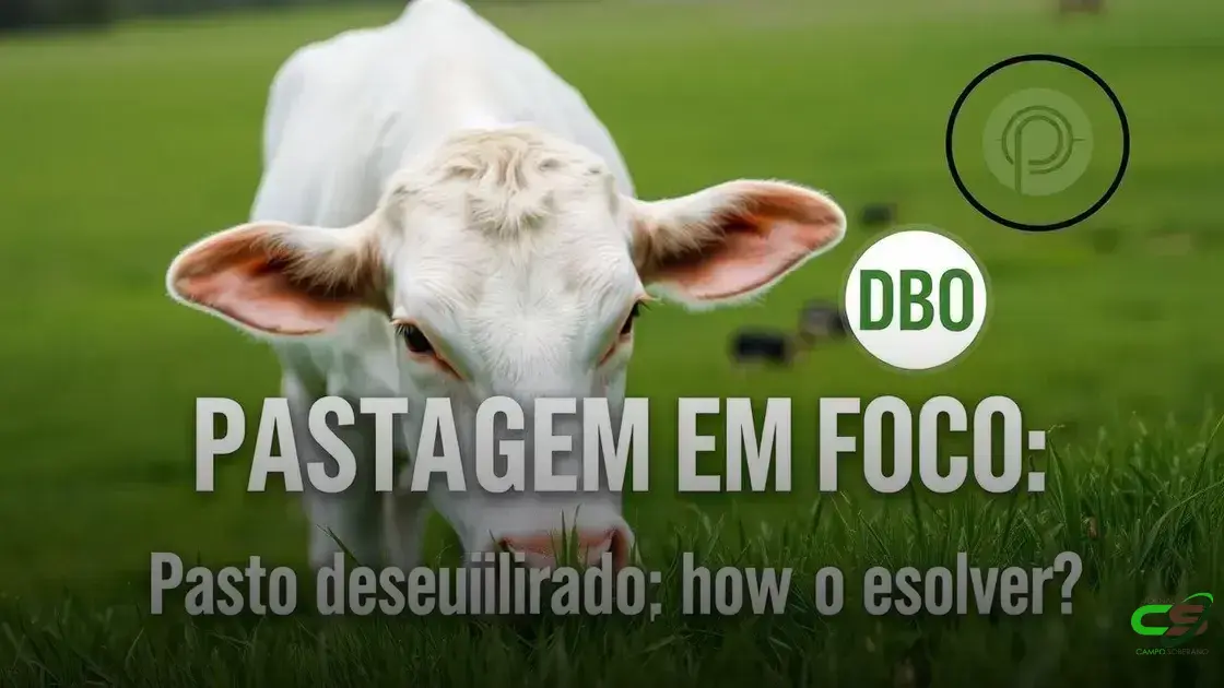 Forrageiras diferentes no mesmo pasto: desafios e manejo eficaz