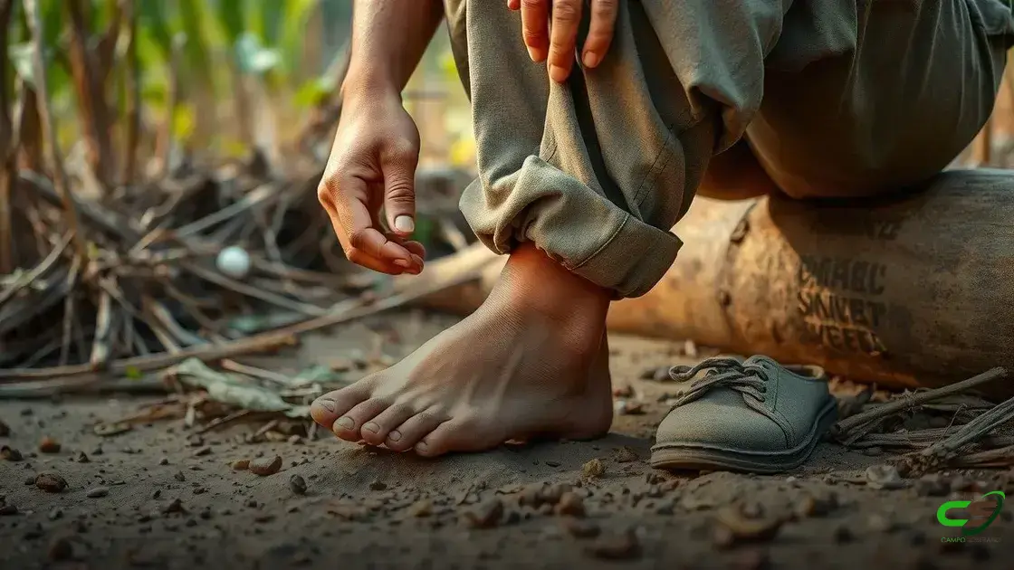 Frieira no pé? Saiba como tratar e prevenir de forma eficaz no campo