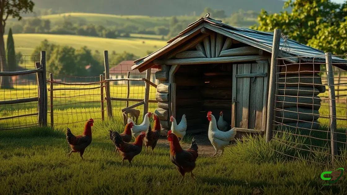 Galinheiro para galinha: 7 dicas para construir e proteger seu espaço