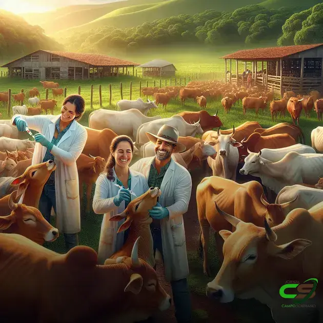 Histórias de sucesso com a vacinação no campo