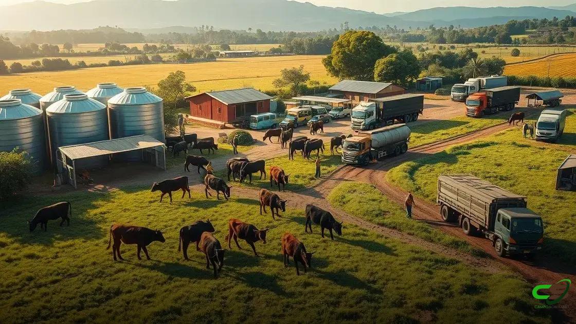 Impacto da exportação na produção local