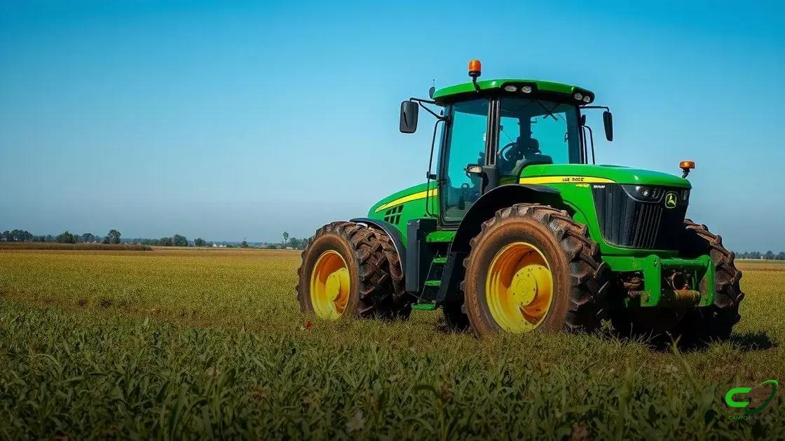 john deere verde: 5 segredos para melhorar a produtividade na fazenda