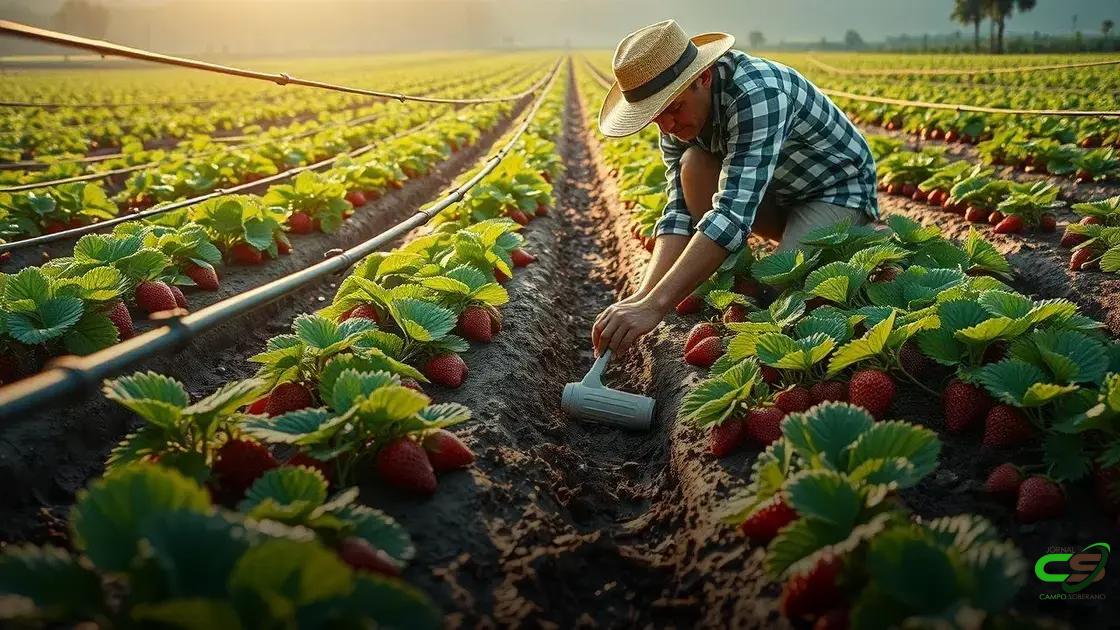 Manejo da irrigação para evitar doenças Manejo da irrigação para evitar doenças