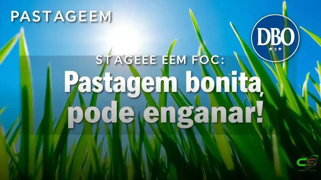 Manejo de pastagem: estratégias para a produtividade e sustentabilidade 1 Manejo de pastagem: estratégias para a produtividade e sustentabilidade