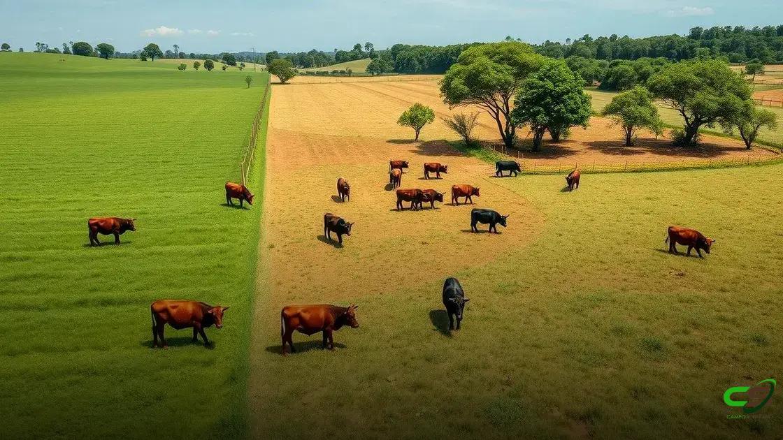 Manejo de pastagem para angus em diferentes regiões