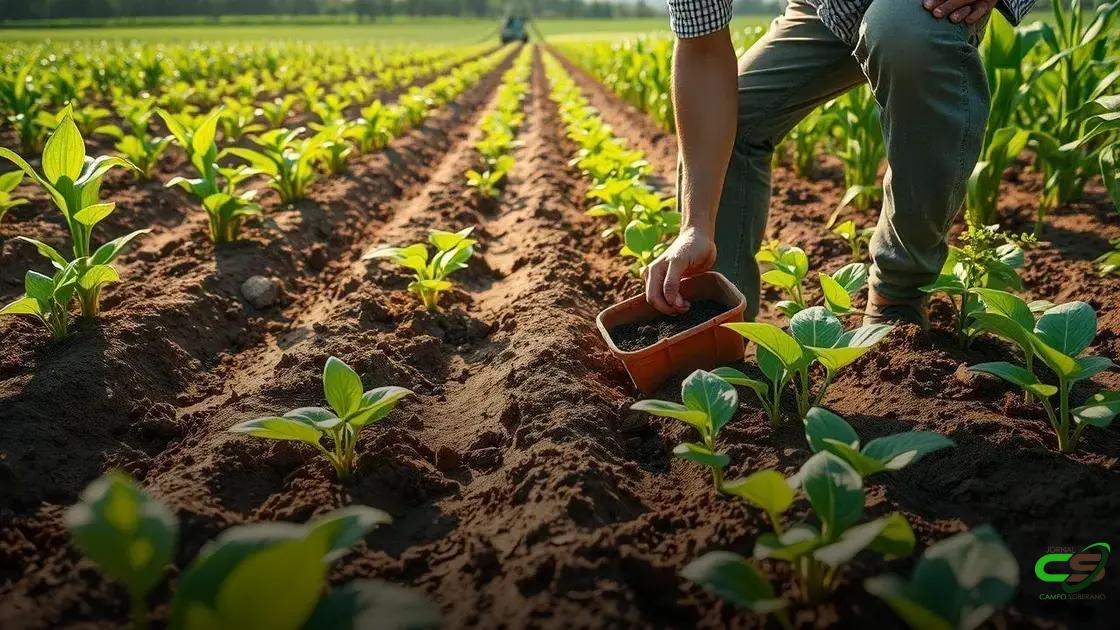 manejo eficiente do solo e das culturas manejo eficiente do solo e das culturas