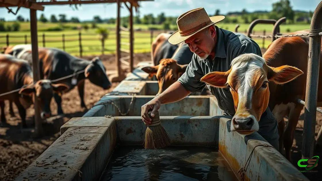 manutenção básica que todo produtor deve fazer