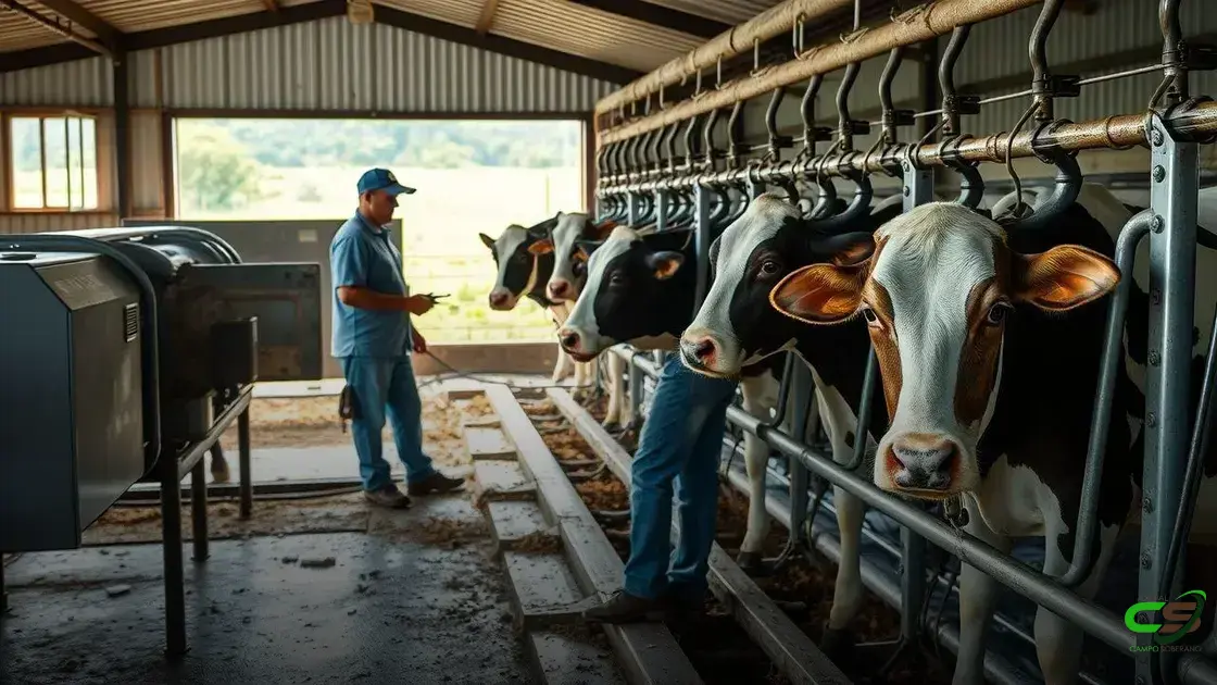 Melhorias na ordenha: técnicas para aumentar a eficiência