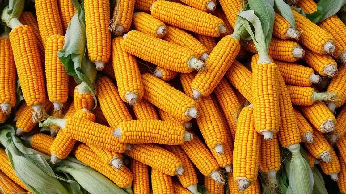 Mercado de milho em queda: vendedores flexíveis diante de oferta maior