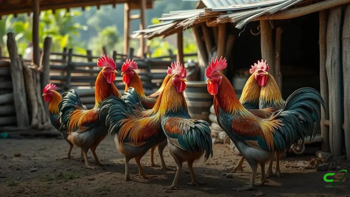 mercado e demanda para galos índio gigante no Brasil