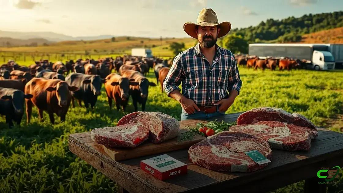 Mercado e oportunidades para carne com marmoreio