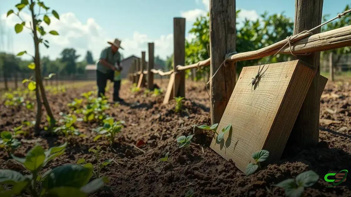 Métodos naturais para controle do cupim