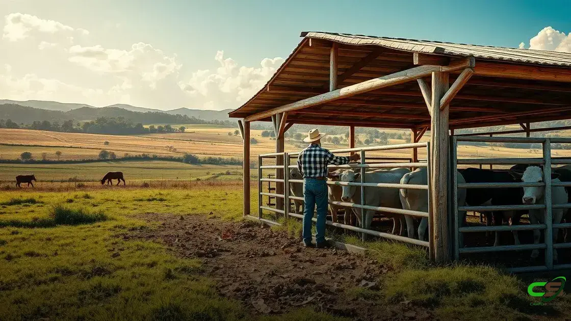 Modelos de curral para gado: descubra o melhor para sua fazenda e otimize sua rotina no campo