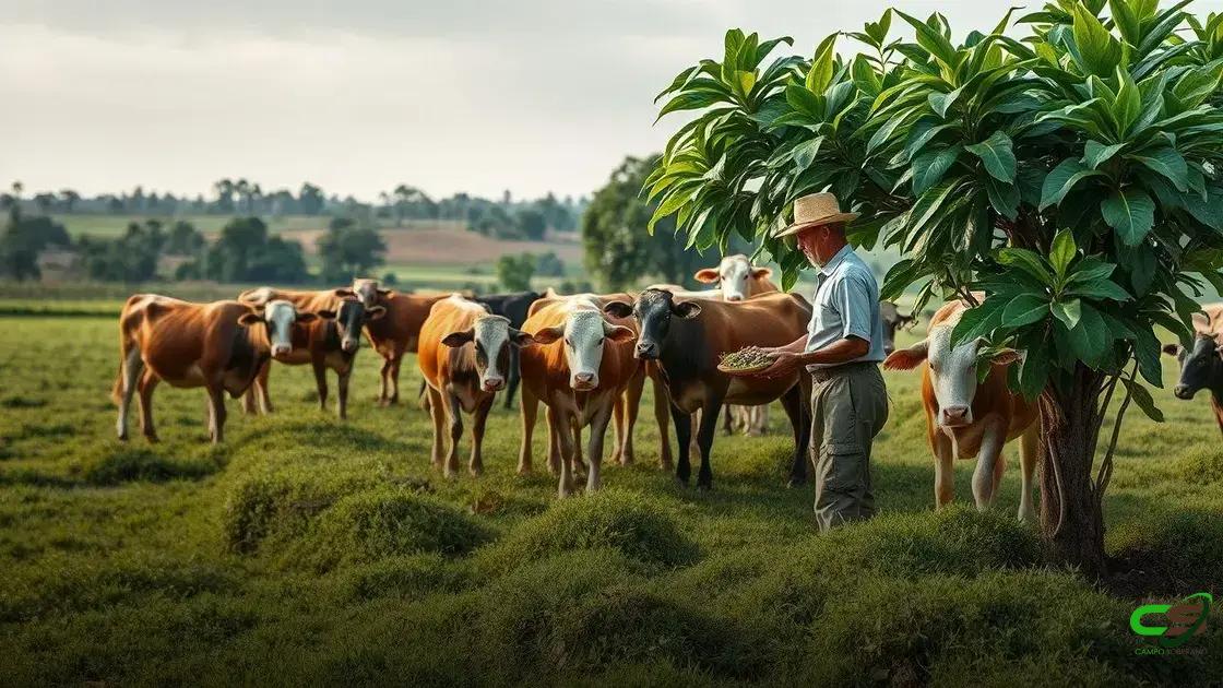 Moringa como suplemento natural para o gado
