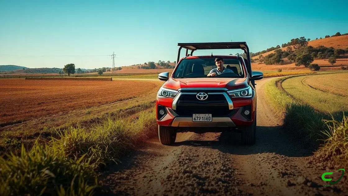 Nova toyota: 5 vantagens para quem vive no campo não pode perder 1 Nova toyota: 5 vantagens para quem vive no campo não pode perder