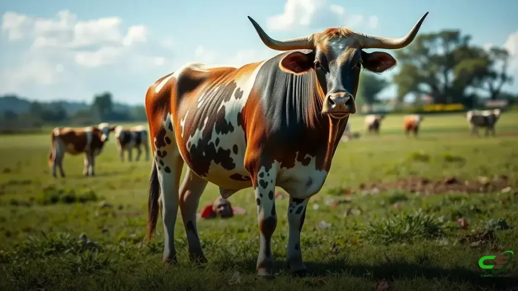 Pecuária: descubra como o touro Nelore Pintado pode transformar seu rebanho