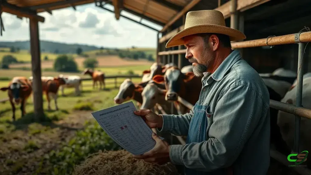 Pense na sua vaca: como montar a tabela de ração ideal sem erro