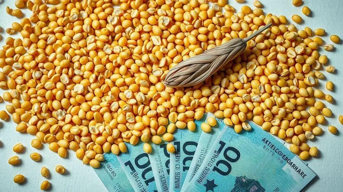 Preços da soja recuam em diversas regiões do Brasil na véspera de feriado
