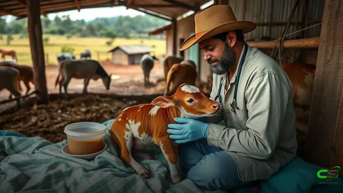 Prevenção e manejo da diarreia em bezerros