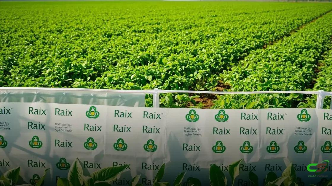 Raíx Biosoluções: inovação em mix de plantas de cobertura para solos produtivos