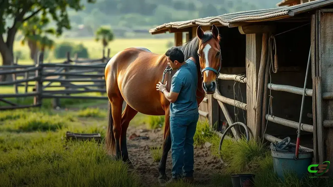 Remédio para cólica de cavalo: dicas essenciais para evitar riscos graves