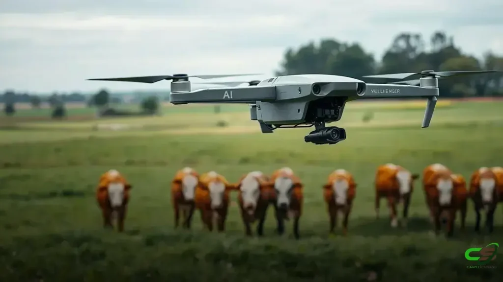 Revolução na pecuária: drone e IA para pesar gado no pasto 1 Revolução na pecuária: drone e IA para pesar gado no pasto