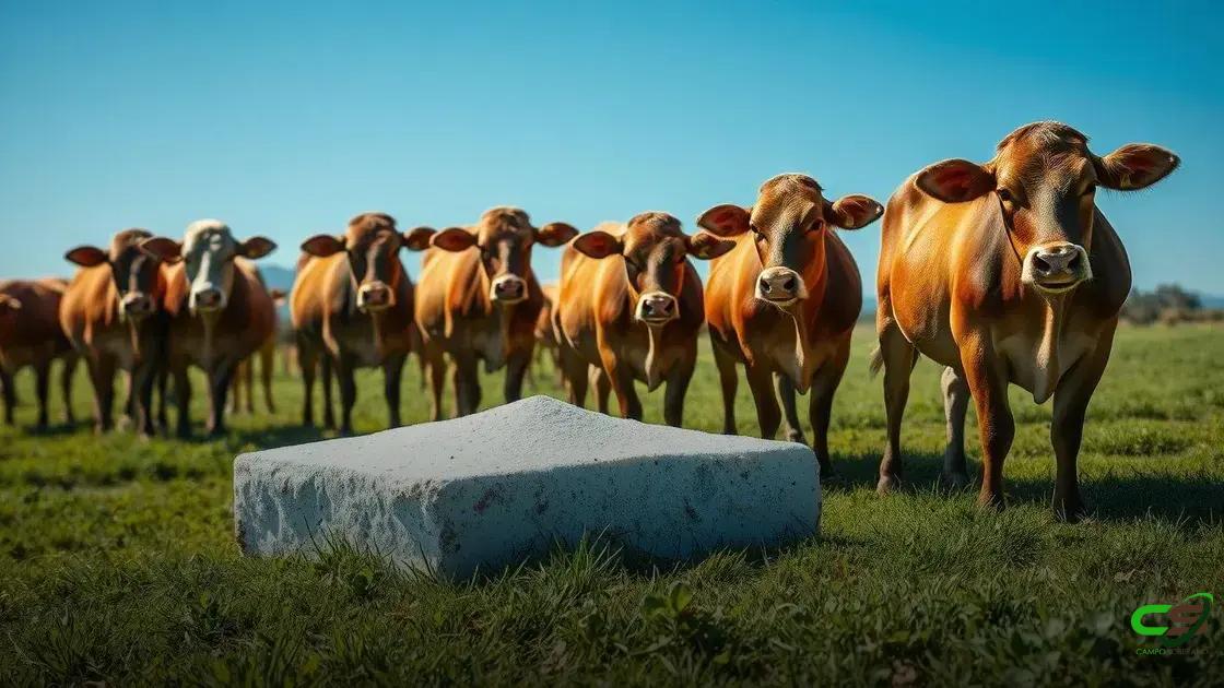 Sal para gado: 5 dicas que podem aumentar sua produção ainda neste ano