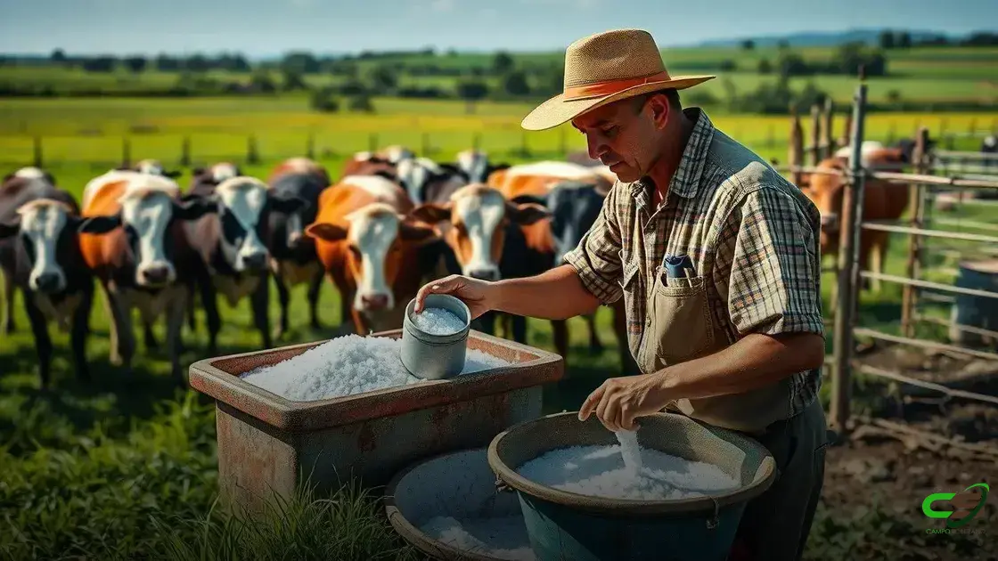 Sal proteinado: a receita mágica que pode transformar a alimentação do seu gado